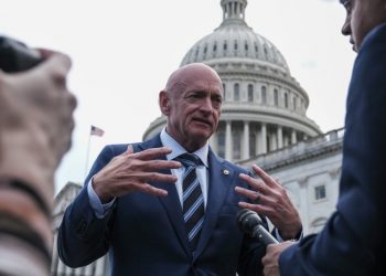 Mark Kelly could help Harris on a challenging issue: Immigration
