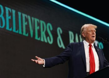 Trump calls Harris a ‘bum,’ complains about Biden’s withdrawal