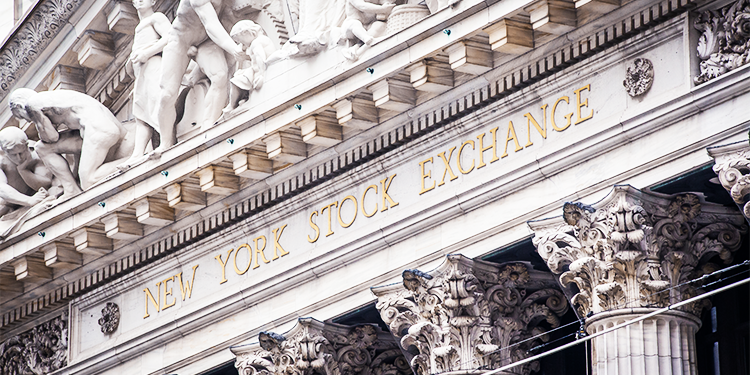 New York Stock Exchange: Dow Jones Down 1.29%