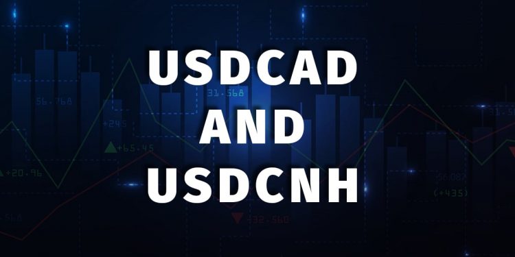 USDCAD and USDCNH: USDCAD is on a strong bullish run