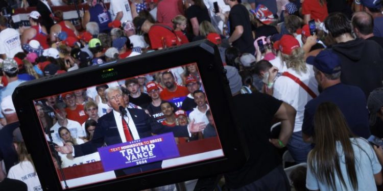 Trump campaign attacks Kamala Harris in a new immigration-focused ad