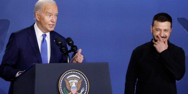 Biden’s high-stakes solo press conference slammed from the right as ‘another disaster’