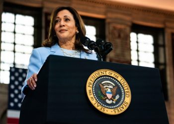 Democrats begin to consider Harris at the top of their ticket