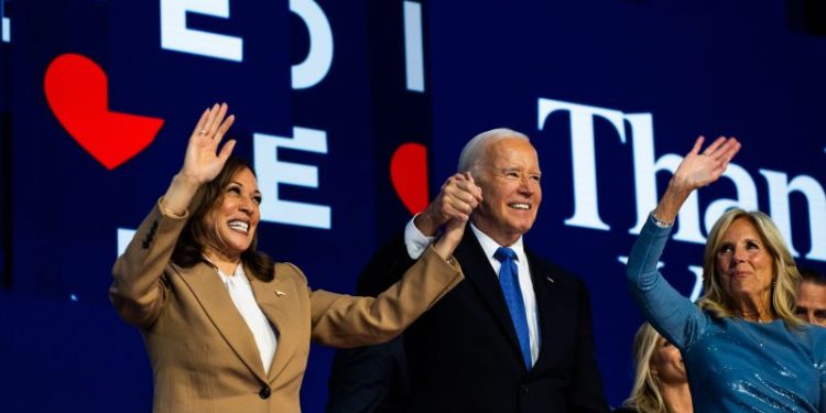 Why Biden isn’t dragging down Harris