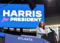Harris to barnstorm through Georgia in effort to put state back in play