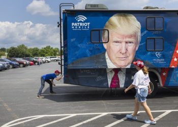 A close race brings fresh fears of election interference by Trump allies