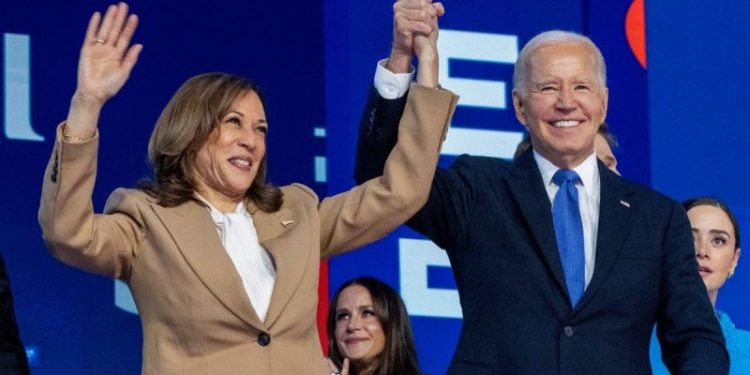 Harris says no regrets about defending Biden fitness for office