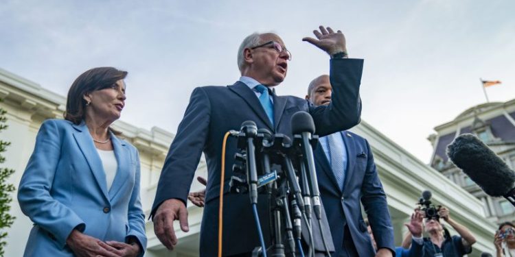 Almost no one knows who Tim Walz is