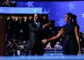 Obamas electrify Democrats at Chicago convention