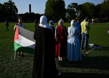 How protests outside the DNC defied expectations, staying mostly calm