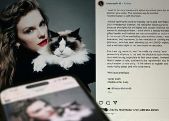 Taylor Swift endorses — and searches for voter registration jump