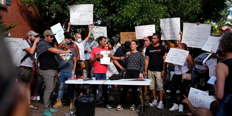 Police dispute claims — echoed by Trump — that gang controls Colorado complex