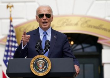 Biden lashes out at Trump over false claims about Haitian migrants