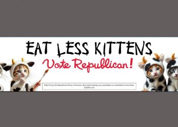 Arizona GOP billboards implore voters to ‘EAT LESS KITTENS’