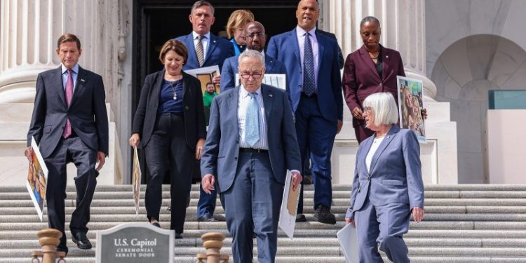 Democrats target GOP over reproductive rights as election nears