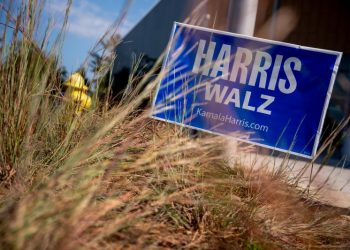 Ohio sheriff barred from working elections after posts about Harris signs