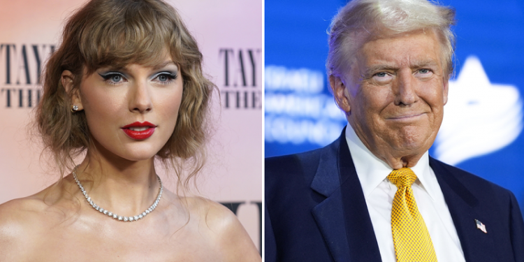 Trump has higher favorability numbers than Taylor Swift, poll finds