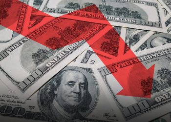 The dollar index is close to testing the September low