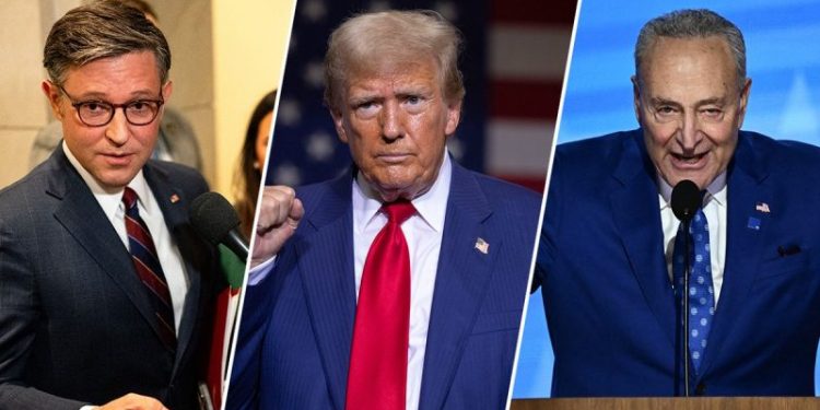 Johnson unveils Trump-backed House GOP plan to avoid government shutdown, sets up battle with Schumer