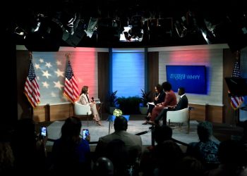 Harris, after weeks of avoiding unscripted moments, launches interview blitz