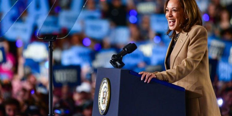 Harris’s doctor says she’s in ‘excellent health’ as she seeks contrast with Trump