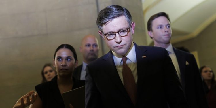 Johnson won’t say Biden won in 2020, raising worries on 2024’s process