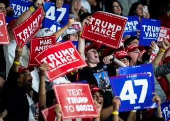 More Americans see Harris than Trump as very ideological