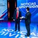 Trump tries softer tone but reprises false migrant claims at Univision town hall
