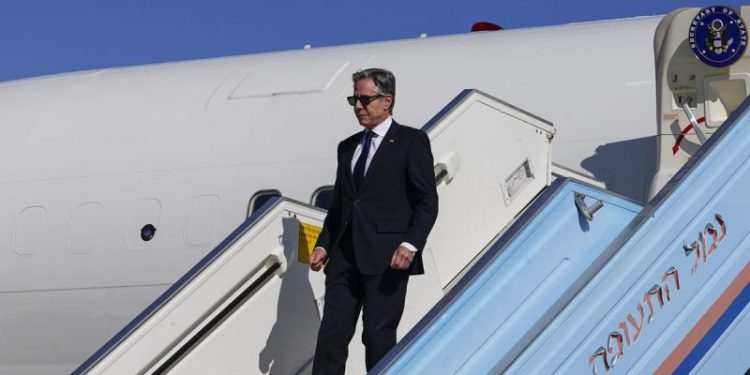 Blinken arrives in Israel as Biden-Harris admin faces scrutiny over compromising Jerusalem’s security