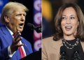 Trump, Harris dead even in national poll, with just one in four saying country headed in right direction