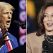Trump, Harris dead even in national poll, with just one in four saying country headed in right direction