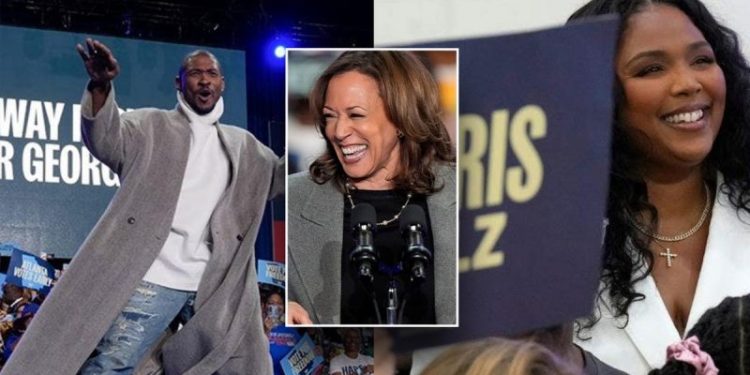 Harris recruits pop stars Usher, Lizzo for swing state pushes: ‘It’s going to be a tight race’