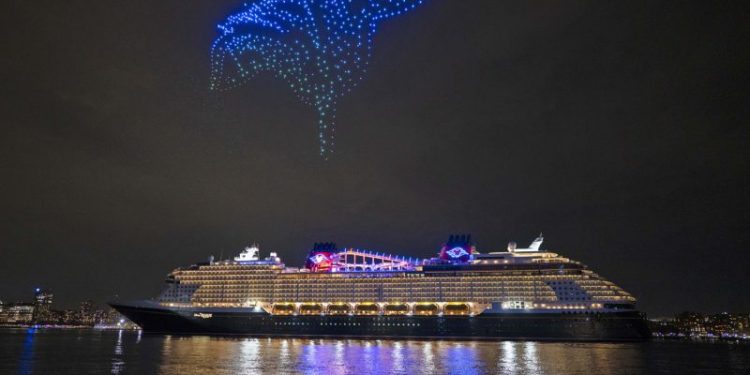 Disney debuts its latest cruise ship, Treasure, as part of a plan to double its fleet by 2031
