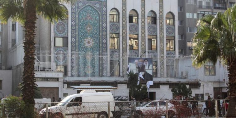 Gunmen storm Iranian embassy in Damascus as Russia claims Assad left ‘instructions’ to ‘transfer power’