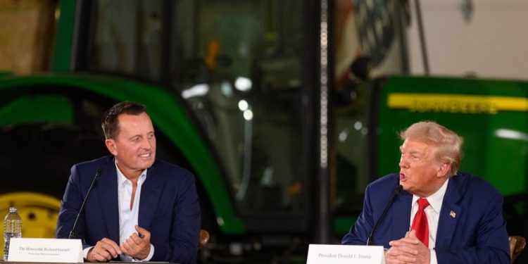 Trump says Ric Grenell will be ‘high up’ in administration after report says ex-intel chief will be Iran envoy