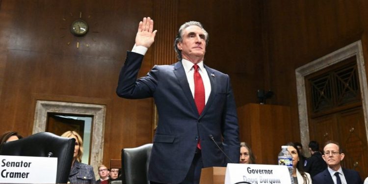Senate advances Trump’s pick to lead the US Interior, Doug Burgum