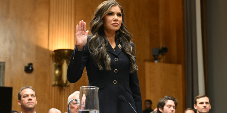 Kristi Noem beats Senate confirmation hurdle, advancing to final vote for DHS role