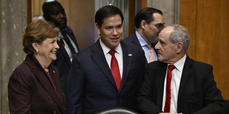 Top 5 moments from Rubio’s Senate confirmation hearing: ‘I get bilingual protesters’