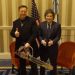 Chainsaw-wielding Elon Musk makes ‘Dark MAGA’ appearance with Javier Milei at CPAC