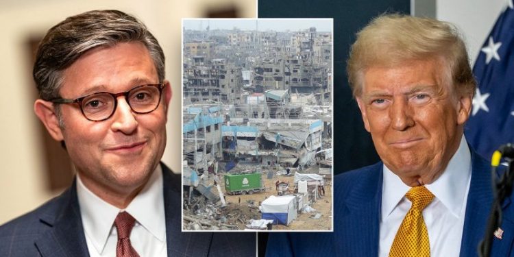 Johnson says Trump’s Gaza takeover proposal could be ‘bold step’ in restoring peace