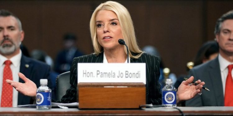 Senate confirms Pam Bondi as US attorney general