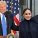 Trump doesn’t plan to deport Prince Harry, saying Meghan Markle is enough of a burden for the royal