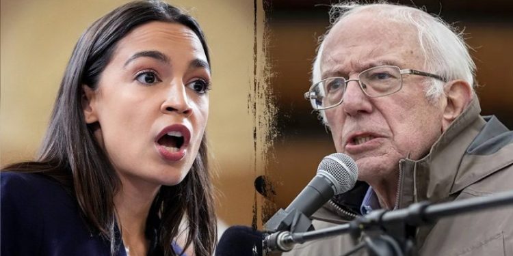 Bernie Sanders gets up during interview after ‘nonsense’ question about AOC