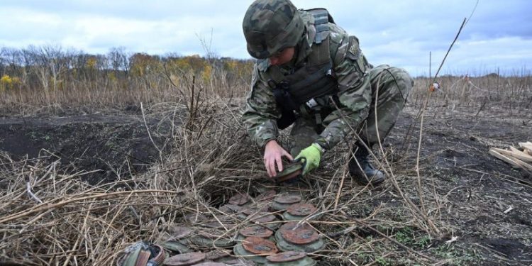 Russian border states eye exit of landmine treaty to fortify defenses and deter Putin