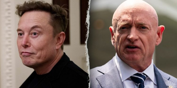 Dem Sen. Mark Kelly fires back after Musk stands by ‘traitor’ accusation