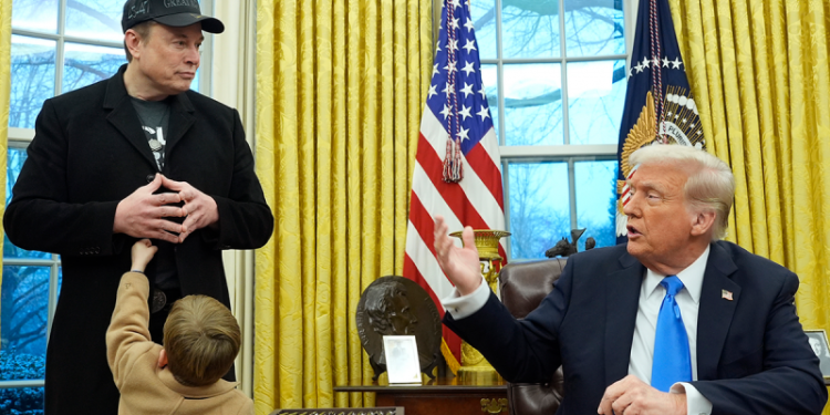 Trump says he will buy a Tesla to support Elon Musk and his ‘baby’
