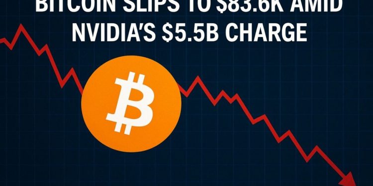 Bitcoin Slips to $83.6K Amid Nvidia’s $5.5B Charge