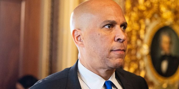 Cory Booker delivers animated speech for pro-LGBT Equality Act, claiming Trump is targeting transgender people