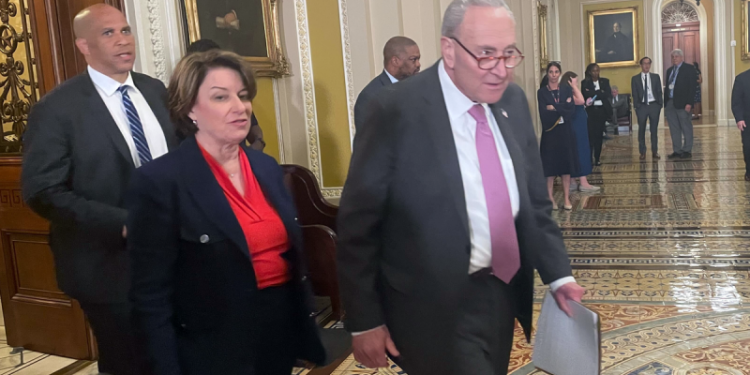 Dem senators rip GOP’s ‘Silence of the Lambs’ as Trump marks 100th day