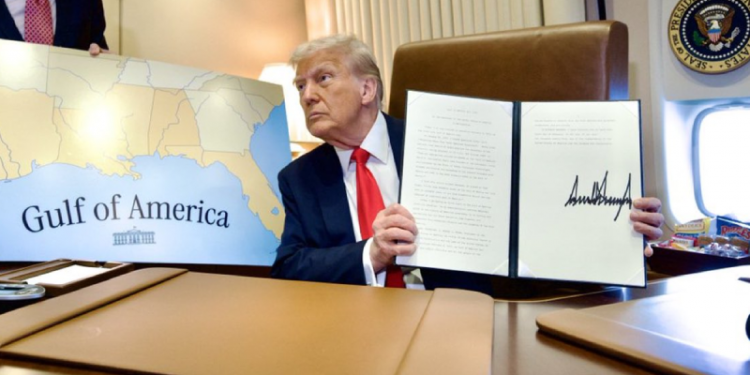 White House rips House Dems trying to hijack Trump’s Gulf of America plans